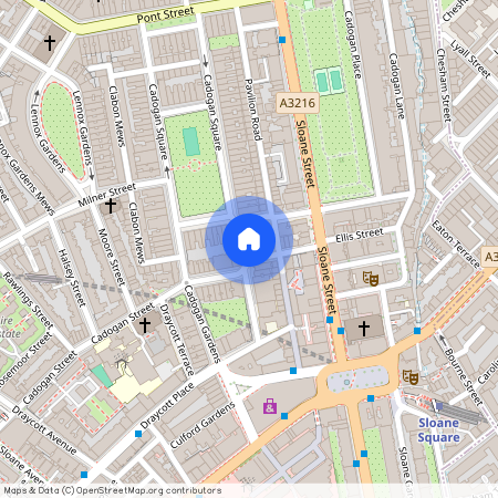 Cadogan Square, Knightsbridge, London