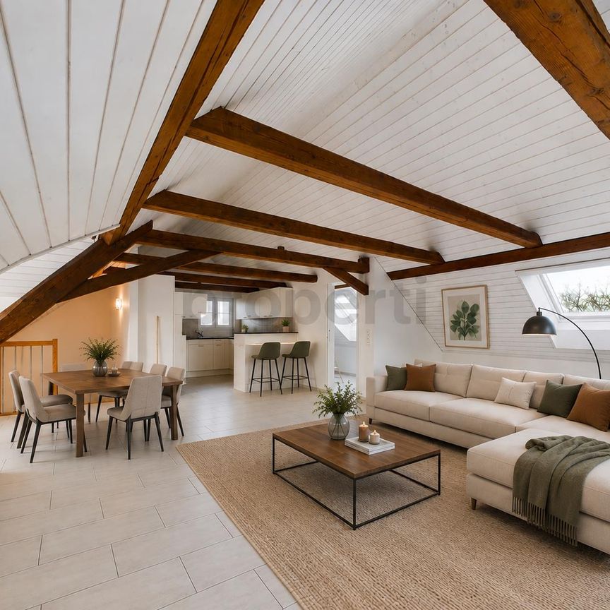 Ländlicher Charakter, grosszügiger Grundriss und gemütlicher Balkon - Foto 1