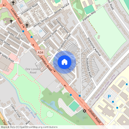 Slaney Street, Newcastle-under-Lyme, Staffordshire