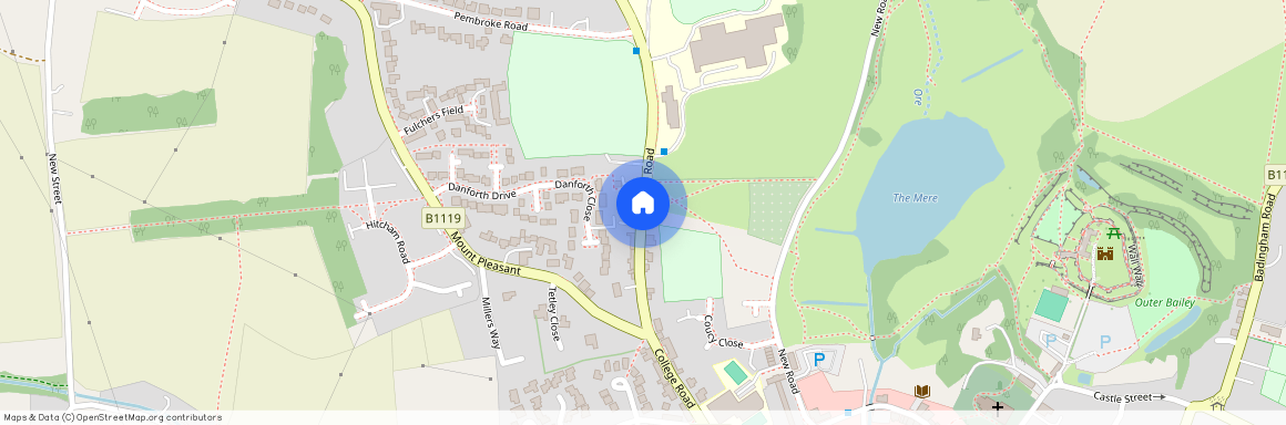 College Road, Framlingham