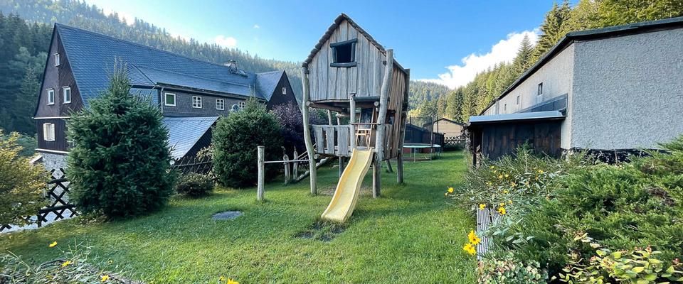 Wohnen im Grünen! 3-Raum-Wohnung mit Gartennutzung in Antonsthal - Foto 1