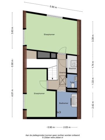 Appartement te huur: Lindenhof 13 3111 KP Schiedam - Foto 2