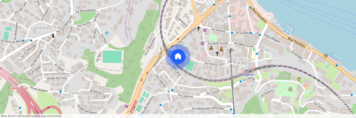 Via Zorzi 39a, 6900, Paradiso