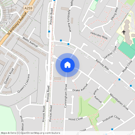 Mountbatten Drive, Eastbourne, East Sussex, BN23