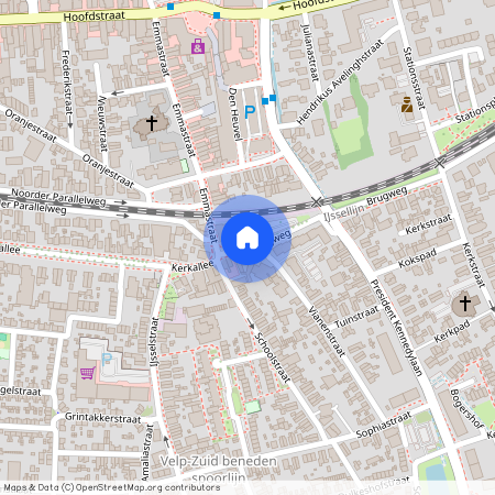 Velp-Zuid beneden spoorlijn, 6882 MG, Brugweg, Velp