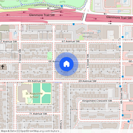 Upper A 725 68 Avenue Southwest, Calgary