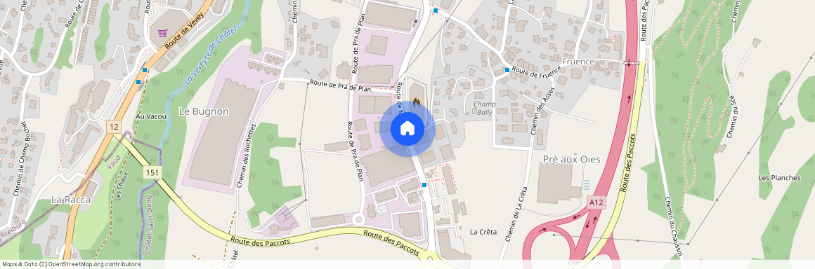 Route, 1820 Montreux