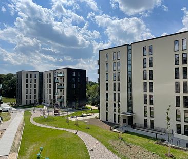 Noch zu errichtende 2-Zimmer-Wohnung mit Nord-/Westbalkon und Dusche in Rostock-Lichtenhagen - Foto 1