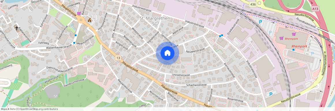 9430, St. Margrethen SG, Landhausweg, 12