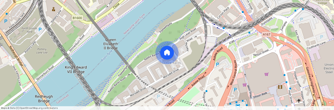 Tranquil House, Ochre Yards, NE8 2EU, Gateshead