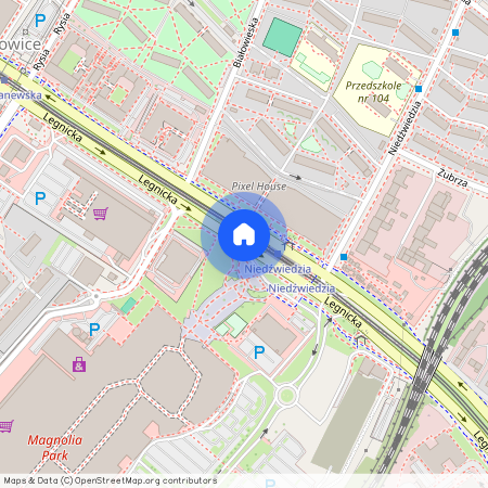 ul. Legnicka, Popowice Południowe, Fabryczna, Wrocław, dolnośląskie