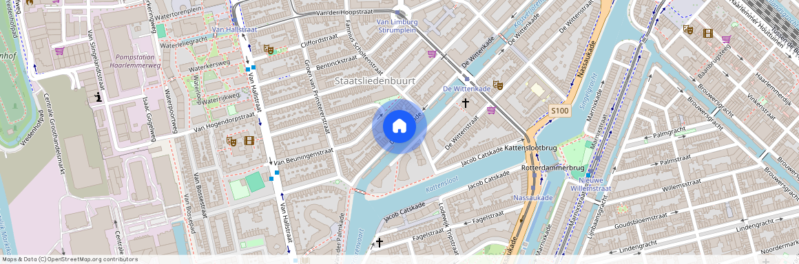 Staatsliedenbuurt, 1051 AM, De Wittenkade, Amsterdam