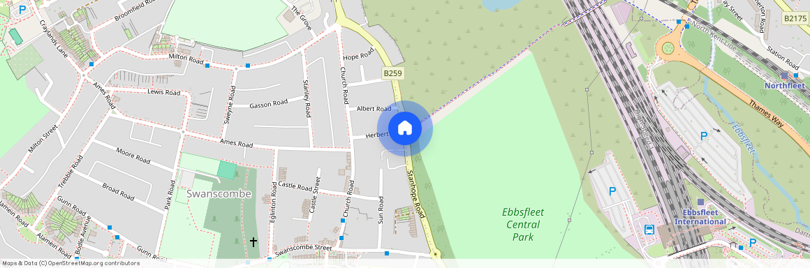 Stanhope Road, Swanscombe, Kent, DA10