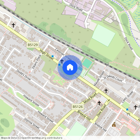 High Street, Connahs Quay, Deeside, Flintshire, CH5