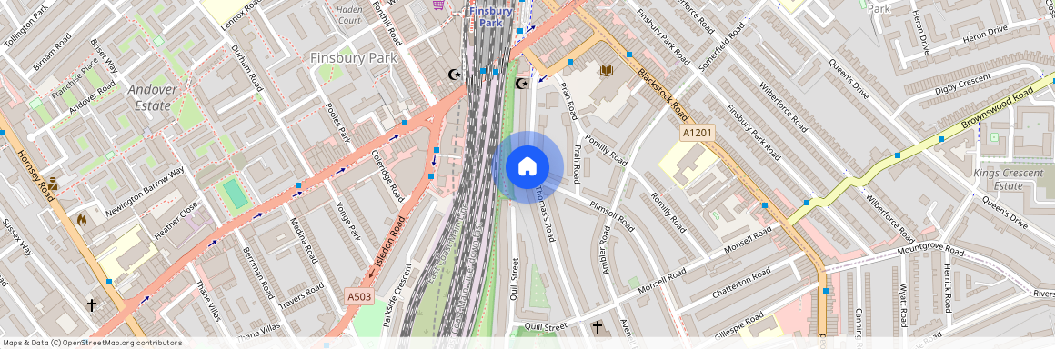 St Thomas's Road, Finsbury Park