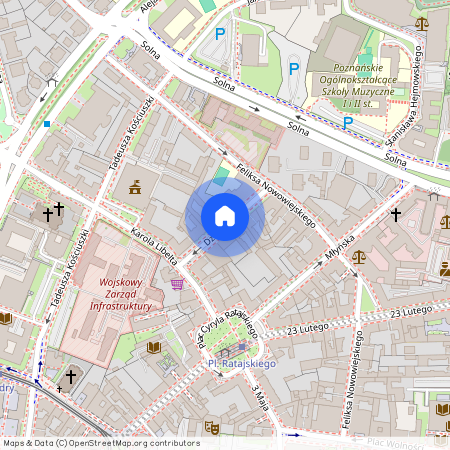 ul. Działyńskich, Centrum, Stare Miasto, Poznań, wielkopolskie