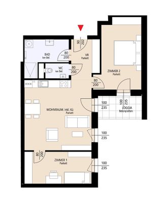 LOGGIATRAUM | HELLE 3 ZIMMER | HOCHWERTIGE AUSSTATTUNG | TOPLAGE - Foto 1