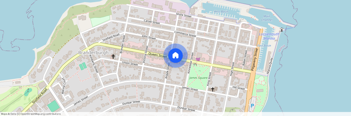 Queen Street, Lossiemouth, Moray, IV31