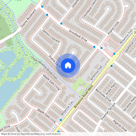 Ontario, 5770 Prairie Circle Unit# Primary Bedroo…, Mississauga