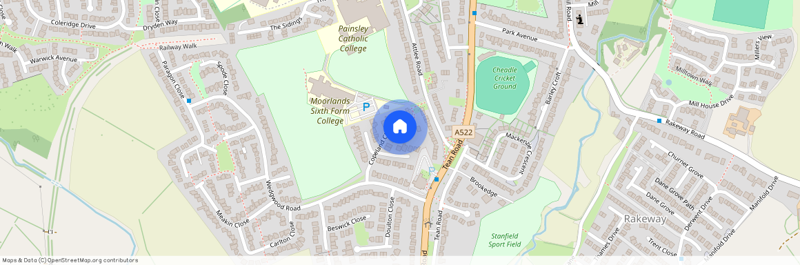 Copeland Close, Cheadle, Stoke-On-Trent ST10 1HP