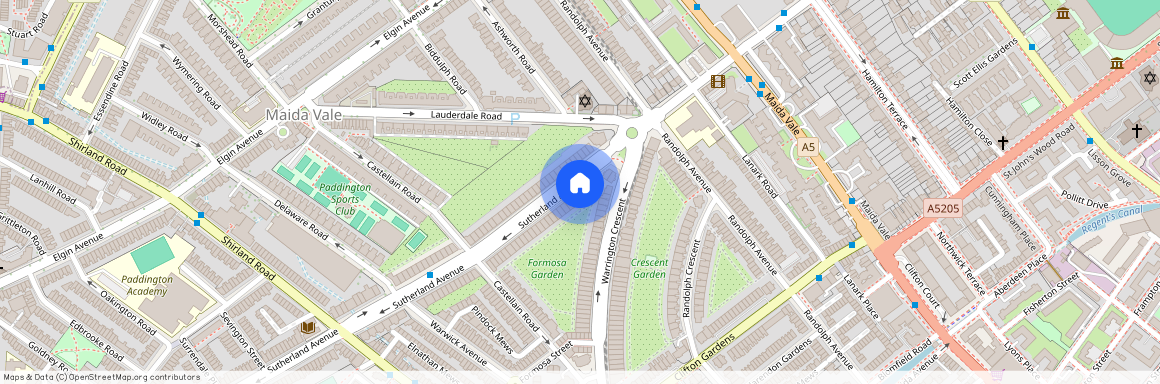 Sutherland Avenue London W9