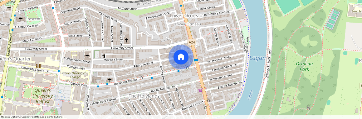 10 Fitzroy Avenue, Belfast, BT7 1HW