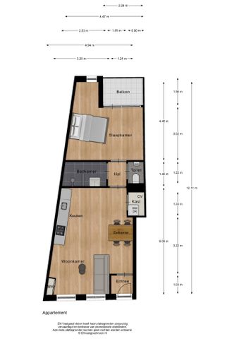 Appartement te huur: Hogendijk 114-H 1506 AK Zaandam - Photo 4