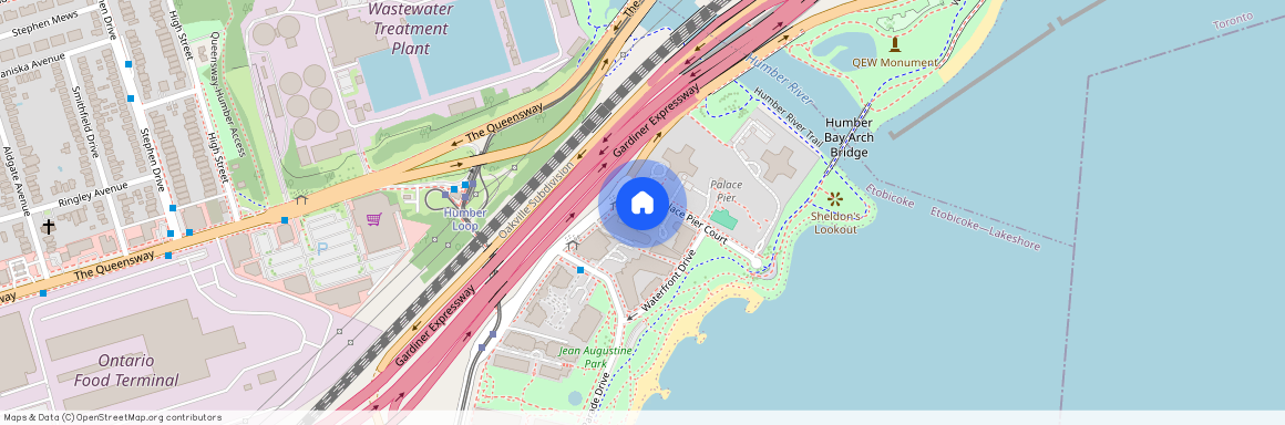 88 Palace Pier Court Unit# PH208, Toronto