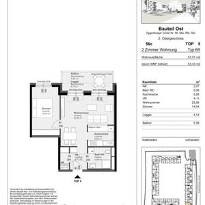 Charmante 2-Zimmer-Wohnung mit Balkon in Graz - Photo 3