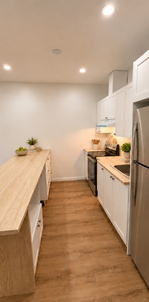MAISONNEUVE - 3 1/2 En Demi Sous Sol - Photo 1