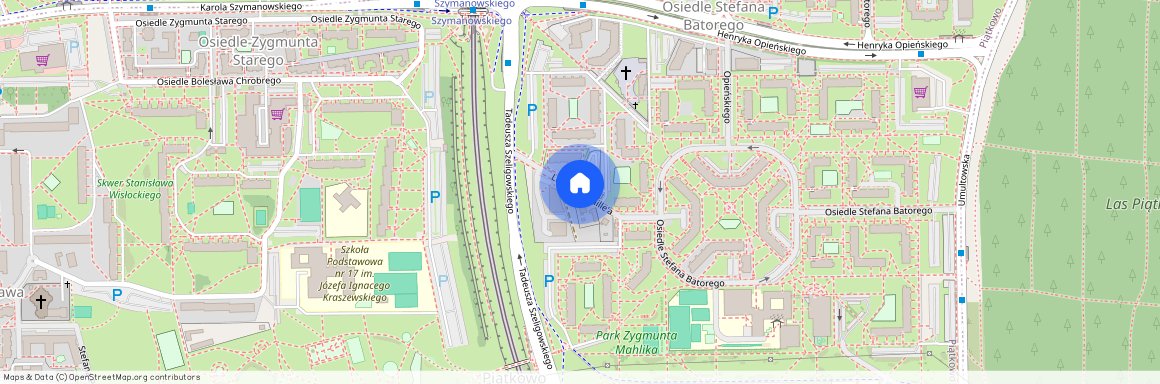 ul. Ludwika Braille'a, Piątkowo, Stare Miasto, Poznań, wielkopolskie