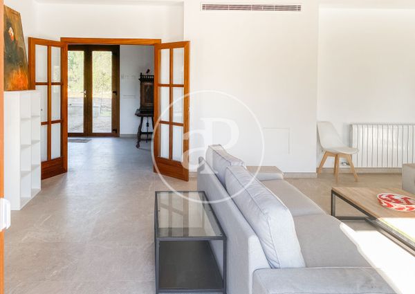 House for rent with swimming pool in Son Anglada-Establiments