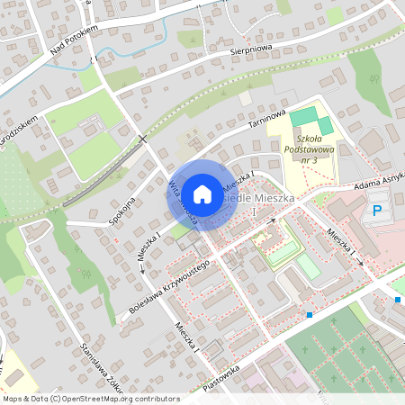 ul. Mieszka I I, Osiedle Mieszka I, Bielsko-Biała, śląskie