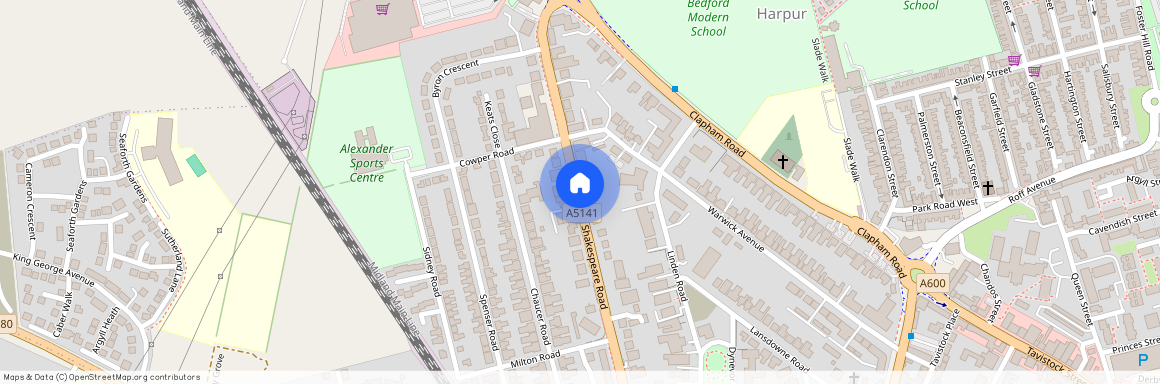 Shakespeare Road, Bedford, MK40 2DX