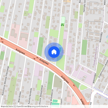 ul. Waligóry, Dziekanów Leśny, Łomianki, warszawski zachodni, mazowieckie