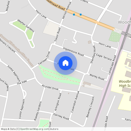 IG8 9AP, Woodford Green