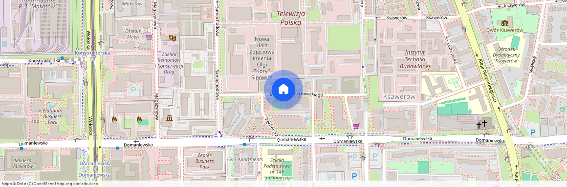 ul. Mariana Zdziechowskiego, Ksawerów, Mokotów, Warszawa, mazowieckie