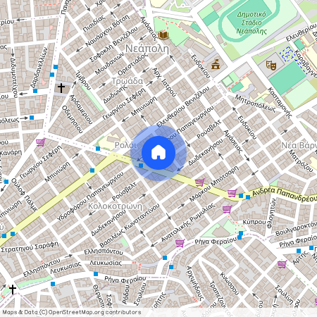 Rousvelt Fragklinou 45, 567 28 Neapoli, Υδραγωγείο (Νεάπολη)