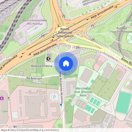 al. Aleja Bohaterów Września, Szczęśliwice, Ochota, Warszawa, mazowieckie