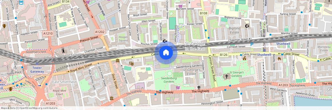 92 Cable Street, London, E1 8GX