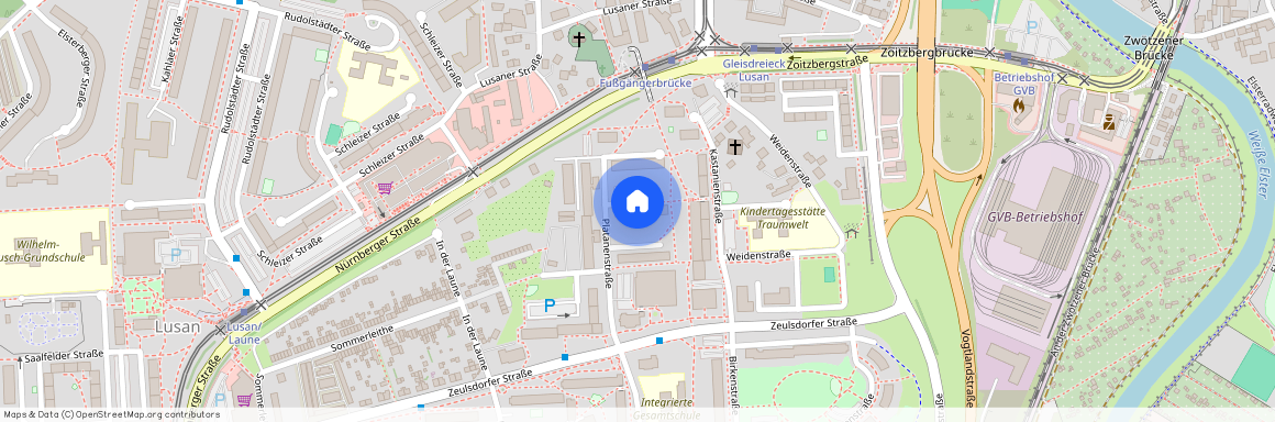 Platanenstraße 14, Gera