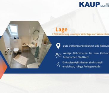 Charmante Dachgeschosswohnung in ruhiger Wohnlage von Wiedenbrück - Foto 6