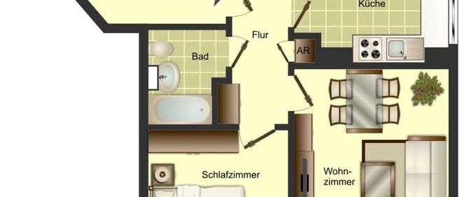 Charmante 2-Zimmer-Wohnung in Unna – Vielseitiges Wohnen auf 53 m² - Foto 1