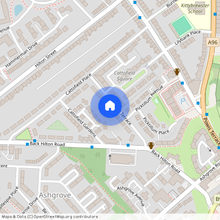 Cattofield Terrace, AB25