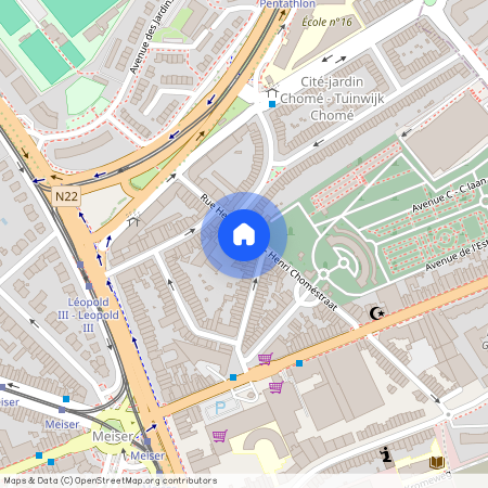 Rue Henri Chomé, 40, 1030, Schaerbeek