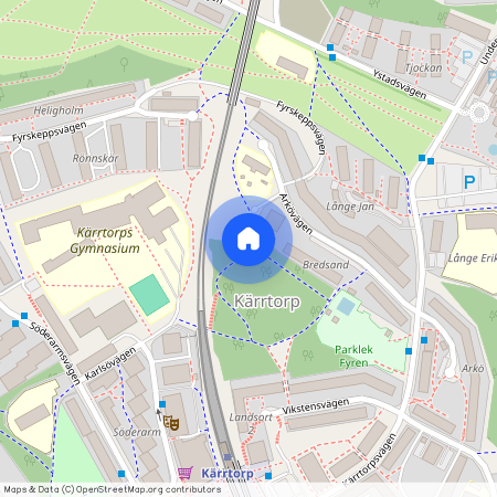 Arkövägen 4G, Kärrtorp