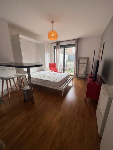 Grand Studio Meublé AVEC JARDIN 5min gare Les Vallées - Photo 2