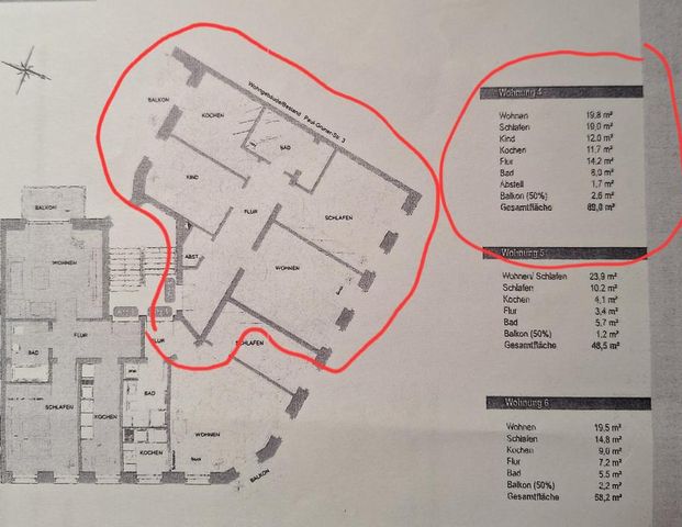 3 Zimmer Wohnung Leipzig Zentrum Süd - Foto 1