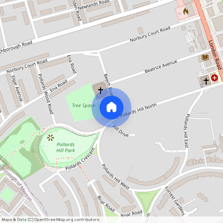 Pollards Hill North, Streatham SW16