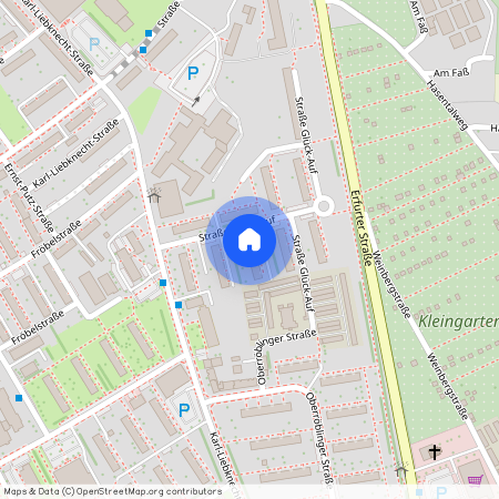 Straße Glück-Auf 18, 06526 Sangerhausen